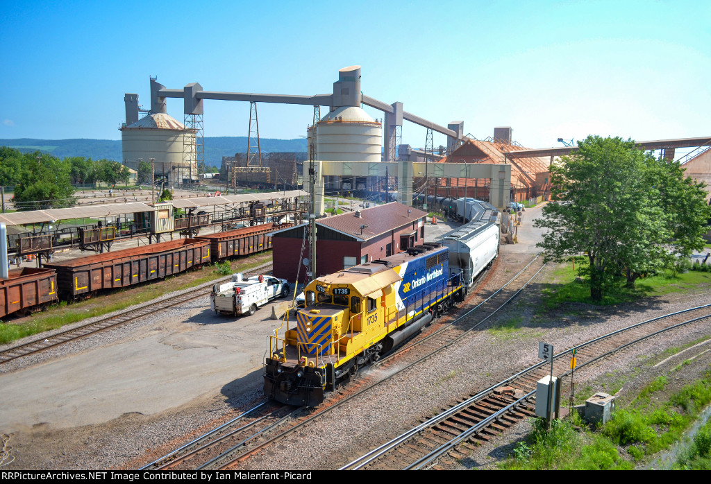 ONT 1735 switching at Port-Alfred